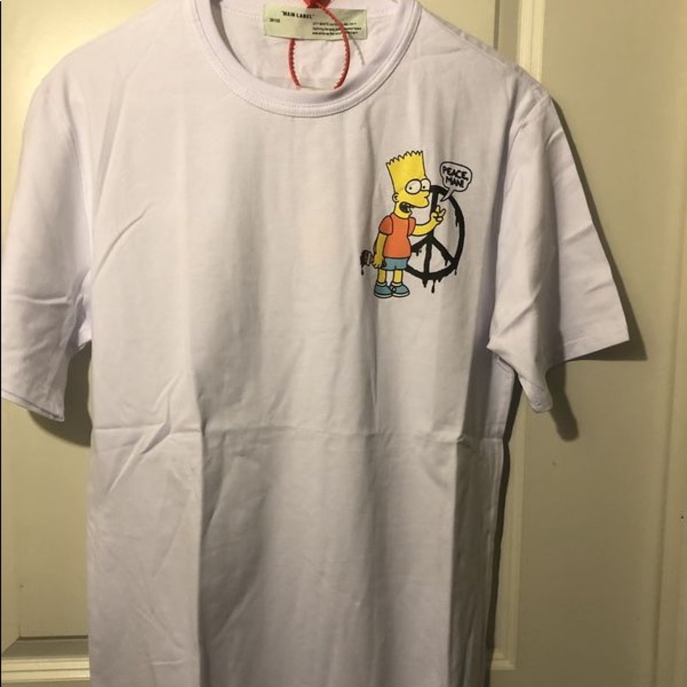 Off- white authentic short sleeve T-shirt